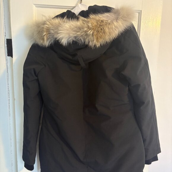 CANADA GOOSE 3037L VICTORIA Down Parka Heritage Jacket Detach Fur Hood Coat L - Picture 5 of 10
